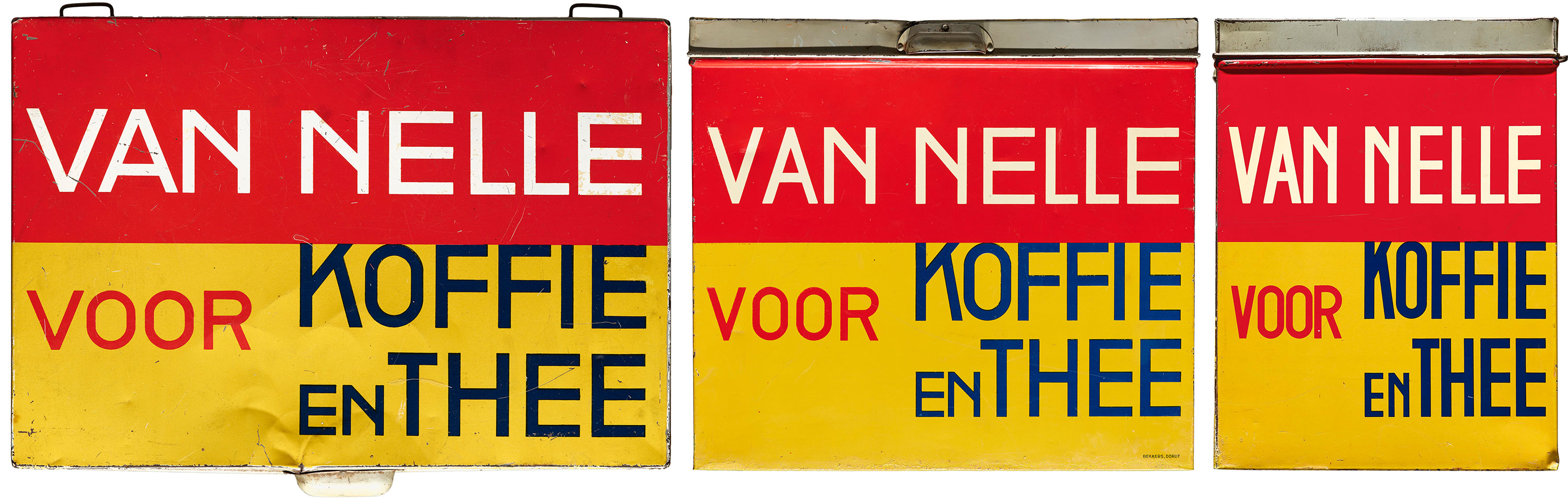 Jacob Jongert Van Nelle coffee and tea tin